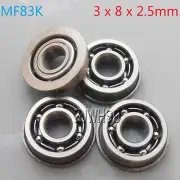 4pcs MF83 Flange Bearing ID: 3 OD: 8 W: 2.5 mm for TAMIYA TRAXXAS HPI LOSI RC