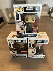 Funko Pop Star Wars Rogue One Bodhi 183 Captain Cassian Andor 151 Director Orson