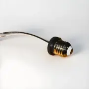 E26 Medium Socket Adapters, Male Screw In Light Bulb Pigtail For LED (1 socket)