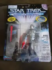 1995 Star Trek Interstellar Action Series Borg With Firing Cybernetic Arm