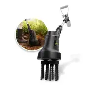 Sun Joe 24-Volt Claw Tiller and Cultivator for Small Scale Gardening, Black