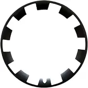 LISHAOHU Rim Protector, Rim Protection 20-21 Inches, Anti-Ageing ABS Material, Wheel Trim, Anti-Scratch, Shock Absorption, Strong Impact Resistance, (Black, 20 Inches)