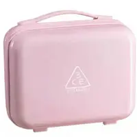 在飛比找蝦皮購物優惠-3ce粉色手提行李箱收納箱化妝箱便攜式美妝箱