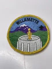 Boy Scout patch state capital Oregon Willamette