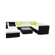 Gardeon 9 Piece Outdoor Furniture Set With Storage Cover