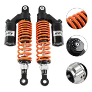 350mm 7mm Spring Adjustable Damping Shock Absorber Black For Yamaha For Kawasaki