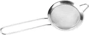 Mikinona 1pcs Stainless Steel Skimmer Fine Mesh Sieve Ladle Kitchen Tool for Fat Removal Dishwasher Safe