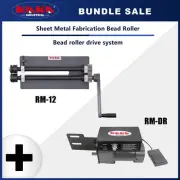 KAKA RM12 Bead Roller & Motorized Drive System, Bundle Sell, 240V-50HZ