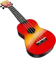 Abaodam 1 Set 21 Ukulele Unique Hand Drawn Design Musical Instrument for Beginners Lightweight and Portable for and Entertainment