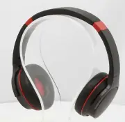 audio-technica ATH-S220BT BRD Wireless Bluetooth Headphones Black Red