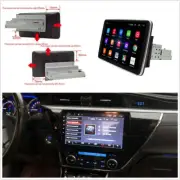 10.1" Rotatable 1Din Android 9.1 Touch Screen Stereo GPS WiFi MP5 Player 1+16GB (for: Porsche)