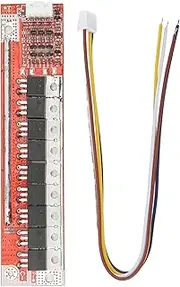Battery Protection Board 4S High Performance Equalizer Balancer Balance Charge Discharge Module 12.8V for Lithium Iron Batteries with 3.2V Reference Voltage 60A Continuous