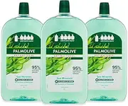 Palmolive Antibacterial Liquid Hand Wash Soap 3L (3 x 1L packs), Sea Minerals Refill and Save, No Parabens Phthalates and Alcohol, Recyclable Bottle
