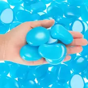 100 Pcs Glow in the Dark Rocks Glow in the Dark Pebbles Outdoor Fish Tank Rocks