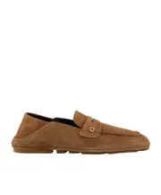 Gancini buckled driving shoes 11,6,7,9,10 Brown