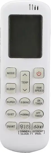 Wwxx Air Conditioner Remote Control For Hisense, Universal A/c Control Remote Control For Hisense Dg11r2-01 Air Conditioner, Replacement Air Condit...