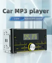 2Din Car Radio Stereo Player MP3 Player Bluetooth FM Hands-free Music 2USB AUX (for: Fiat)