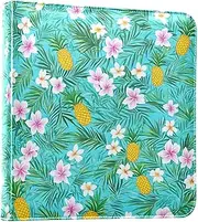 Vibrant Colorful Pineapples Palm Blue my first photo album for baby Self Adhesive 10 pcs 2x3'' Photos libro de recuerdos para