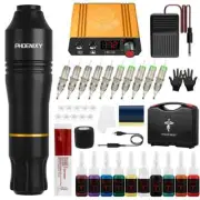 Tattoo Kit Tattoo Machine Set Tattoo Pen Kit Needles Pigment Tattoo Supplies Kit