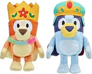 Bluey Friends - Royal Bluey & Bingo Plush Bundle Pack