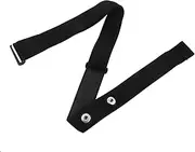 Surieen V3 Heart Rate Monitor Chest Strap Replacement, Adjustable Heart Rate Monitor Chest Band Soft Replace Chest Belt Compatible with Wahoo/Garmin/Polar and More