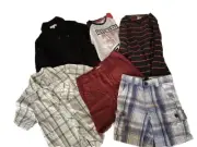 Size 6 Clothes Bundle Long Sleeve Shirts Shorts Boys