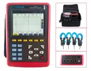 Energy Quality Analyzer 3 Phase Power Quality Monitor with Current 1.0A to 1000A