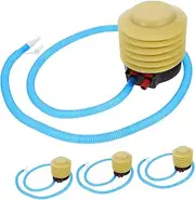 MUELODSIC Portable Foot Pump for Inflatables Efficient Air Mattress Pool Float and Balloon Inflator with Flexible Hose for Adults and Use