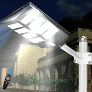 99000000LM 800W De Luz LED Lampara Solar Para Patio Exterior Jardin Luces Calle