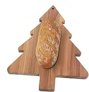 Christmas Charcuterie Board - Charcuterie Board Wooden Christmas Tree Cutting Board | Serving Tray with Handle Christmas Decoration for Dessert
