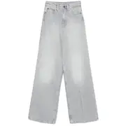 [Calvin Klein] Calvin Klein High-rise Wide-leg Jeans 29 US GREY