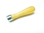 Lutz Skroo-Zon File Handle Wood #2 for 4" Files with Self Threading Insert T-2