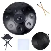 Handpan 432HZ 12 Notes D Minor, 22Inch Pantam for Beginner Glucophone Steel Drum