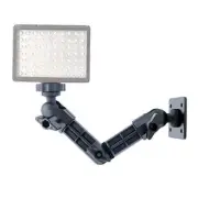 9 Inch Articulating Magic Arm Wall Mount Holder Stand for Camera LED Light, V...
