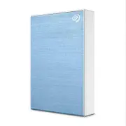Seagate One Touch 5TB External HDD with Password Protection \u2013 Light Blue (STKZ5000402)