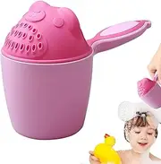 Baby Bath Rinse Cup – Babies Bathh Rinses Cup, Soft Silicone Shampoo Rinser | Tear- Water Pourer Ergonomic Handle BPA- Material, Easy Grip, Ideal for Newborns, and Kids' Batth Time