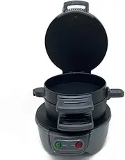 MTSDM Breakfast Sandwich Maker, Hamburger Machine, Sandwich Toaster Burger Maker Easy to Clean Non-Stick Cooking Plates, Egg Cooker Ring, for English Muffins, Mini Waffles, Burger, Omelette, Toast