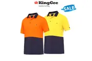 SALE KingGee Workcool Hyperfreeze Spliced Polo Shirt Short Sleeve Work K54205