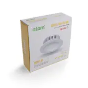 Atom 12W Fire Rated Dimmable LED Downlight Kit Warm White