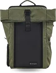 [CarryPro] HOBO25, Everyday Workation Laptop Backpack(16 inch), Removable CAMERA BOX, Roll-Top Zipper, Backpack for Men and Women(Rain Cover Included), 730 Days Warranty (25-30 Ltrs)