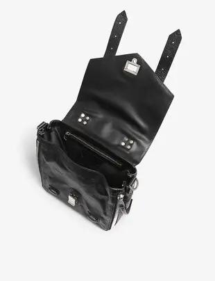 [全新真品代購-SALE!] PROENZA SCHOULER PS1 黑色皮革 後背包