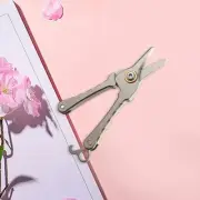 Mini Scissors with Key Chain Versatile Small Cutter Accessories Supplies with