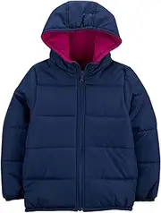 [Carter's] Cozy Quilted PufferCoat for Girls - Warm and Stylish Winter Outerwear