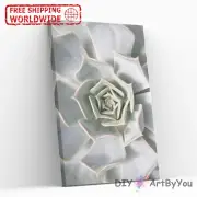 Paint By Numbers Kit Flowers Abstract Home Framed Wall Adult Beginner Acrylic
