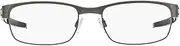 [Oakley] OX5038 Metal Plate Rectangular Titanium Eyeglass Frames