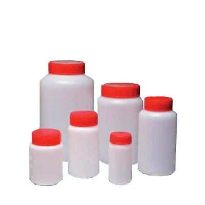 Gosselin LR250-09 Round Bottle, HPDE, 250mL, w 37mm Screw Cap, Sterile Case 145