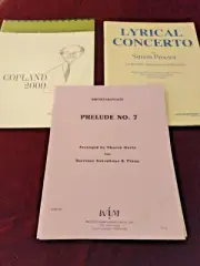 Advanced Sheet Music for Baritone Saxophone
