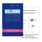 Hotel Motel RFID Key Card (Pack of 200) Compatible KABA ONITY MIWA SECURELOX