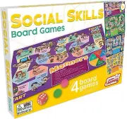 Junior Learning 4 Social Skills Board Games