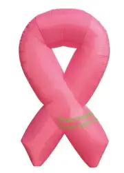 6' Air Blown Self-Inflatable Lighted Breast Cancer Awareness Ribbon